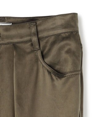 BEIGE， FRANKLIN / ドレープタックワイドパンツ Khaki