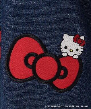 ANY KIDS 【ハローキティ×ANY KIDS】デニムジャンパースカート インディゴ