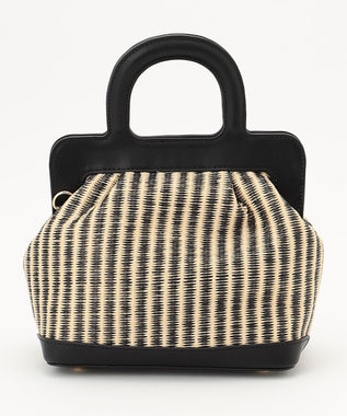 UNBILLION kakatoo フレームミニショルダーバッグ ブラック