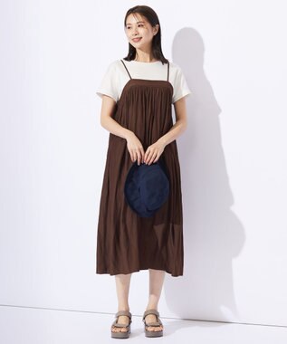 J.PRESS LADIES 【WEB限定カラーあり・撥水】ストラップ サンダル ブラウン系