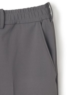 JOSEPH HOMME 新素材【ストレッチ/洗える/撥水/UVカット/接触冷感/防透性/防汚性】プルシェルポンチ  / ドロスト付テーパードパンツ PEGG CONVERTIBLE グレー系