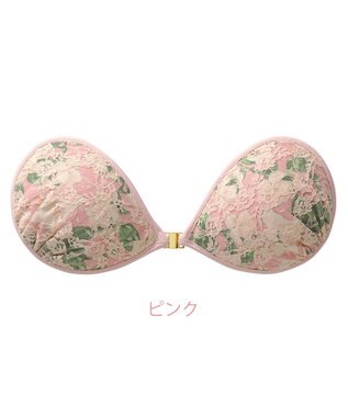 BRADELIS New York 【NuBra / ナチュラルタイプ】ヌーブラ・エアーライト  スーザン  ストラップレスで肩こり軽減 ストレスフリー ピンク