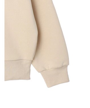 Green Parks ・Ｄｏｕｂｌｅ　Ｆｌａｇｓ　ロゴｐｔ＆刺繍スウェット Ivory