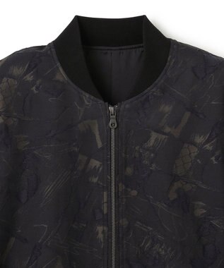 JOSEPH HOMME 【新柄】モロッカンジャガード ジップアップブルゾン ブラック系5