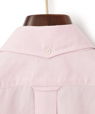 J.PRESS MEN 【HYBRID LINEN】ボタンダウンシャツ ピンク系