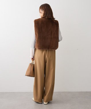 Green Parks ・ＥＬＥＮＣＡＲＥ　ＤＵＥ　フォックス調ファーベスト Brown