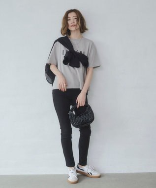 WEGO 【2026春夏新作】接触冷感プリントロゴT グレー