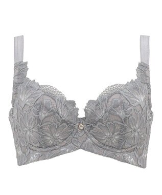 BRADELIS New York 【BRADELIS New York】サポートバックラインブラ24S1 グラマーバストをスッキリさせる補正ブラ グレー