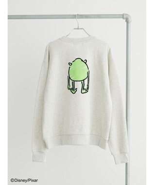 Green Parks モンスターズ・インク／バックプリントプルオーバー Oatmeal