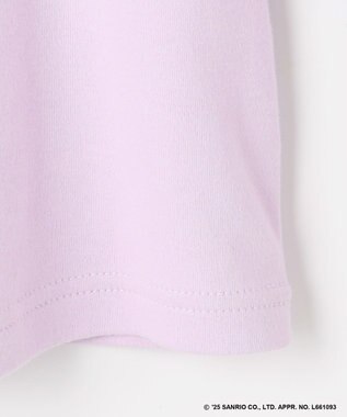 ANY KIDS 【マイメロディ＆クロミ×ANY KIDS】長袖Tシャツ ラベンダー×クロミ