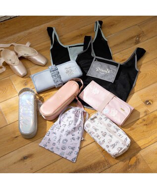 Chacott バレリーナシューズポーチ オフホワイト