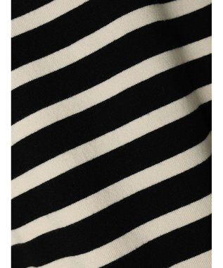 CRAFT STANDARD BOUTIQUE とてもちボーダーニットプルオーバー Black