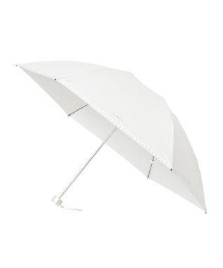 MOONBAT 【フルラ （FURLA）】晴雨兼用折りたたみ日傘　スタッズ ホワイト