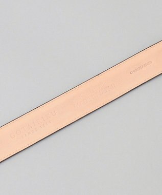 GOTAIRIKU 【CHARLES・F・STEAD】日本製　スエードベルト ダークブラウン系