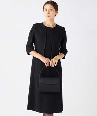 自由区 FORMAL 【定番】シンプルハンドバッグ ブラック系