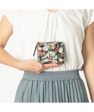 LANVIN en Bleu ルージュ 二つ折りＬＦ財布 マルチ