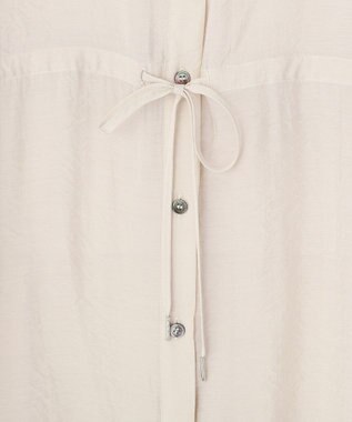 YECCA VECCA シアー2way袖バルーンチュニック Light Beige