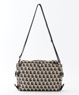 Y'SACCS キュービックモノグラム　スクエアショルダー