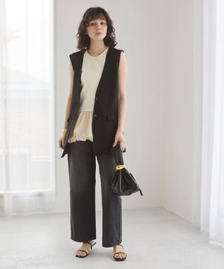 WEGO 【ANGIE VINTAGE】バルーンタンクトップ ホワイトアイボリー
