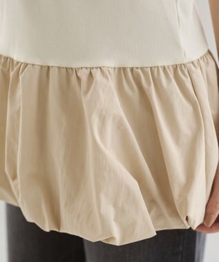 WEGO 【ANGIE VINTAGE】バルーンタンクトップ ホワイトアイボリー
