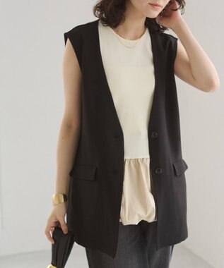 WEGO 【ANGIE VINTAGE】バルーンタンクトップ ホワイトアイボリー