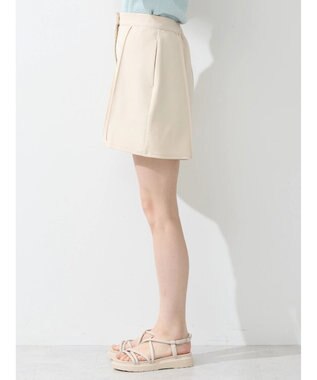 earth music&ecology カットツイルショートパンツ Light Beige