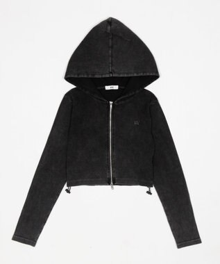 WEGO リブジップパーカー スミクロ