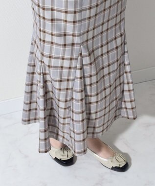 Bridget Birkin 【Bridget Birkin Walk】ラメリボンウォーキングパンプス ベージュコンビ