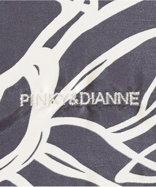 AURORA PINKY & DIANNE（ピンキー＆ダイアン） 花柄耐風雨傘（長傘） ブラック