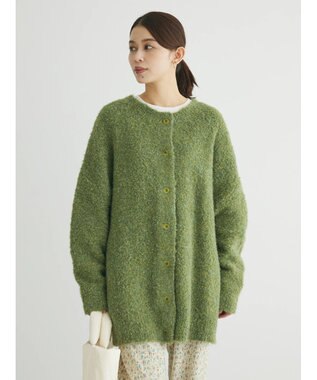 Green Parks ブークレゆるニットカーディガン