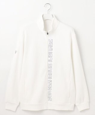 23区GOLF 【MEN】【UVケア】ワッフル パーカー ホワイト系