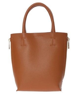 AMERICAN HOLIC サイドＺＩＰ２ＷＡＹ合皮ミニＢＡＧ Camel