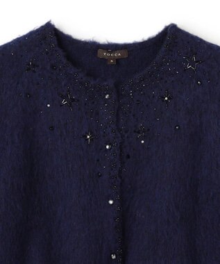 TOCCA MIDNIGHT STAR カーディガン ネイビー系
