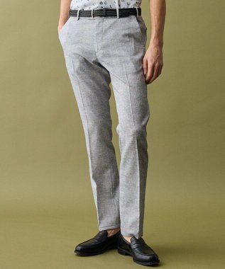 JOSEPH ABBOUD 【ウエストも伸びる!/清涼/軽量/ストレッチ】クールピケストレッチ パンツ