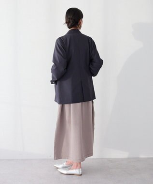 CRAFT STANDARD BOUTIQUE ＜セレモニー＞ダブルテーラードジャケット Gray