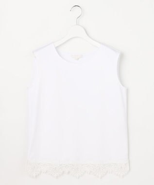 自由区 【累計3000枚突破の名品が進化・着回し力抜群】レース タンクトップ オフ