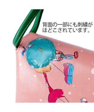 tsumori chisato CARRY バルーンに乗って ポーチ ミニバッグ 【コーディネートのアクセントに】 ピンク