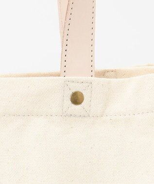 J.PRESS MEN 【120th anniversary】Chenille Patch Tote Bag アイボリー系