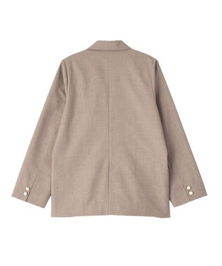 CRAFT STANDARD BOUTIQUE ＜セレモニー＞ダブルテーラードジャケット Beige Mixture