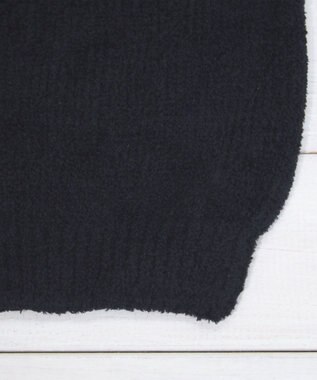 石田製帽 マイクロモール ホールガーメント ニット帽 ブラック