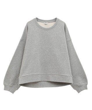AMERICAN HOLIC ラメ裏起毛スウェット Light Gray Mixture