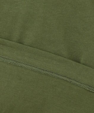 JOSEPH ABBOUD MOUNTAIN JC天竺Ｘドットエアー Tシャツ カーキ系