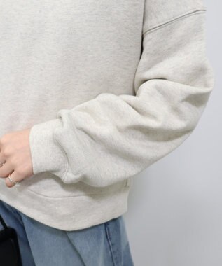 AMERICAN HOLIC ラメ裏起毛スウェット Oatmeal