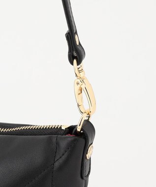 LA BAGAGERIE シープキルティング　2WAYショルダー ブラック