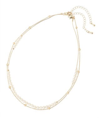 AMERICAN HOLIC ２点セット　パールネックレス Gold