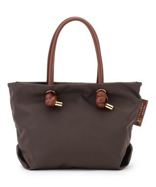 23区 VIOLAd'ORO 2WAY ナイロン トートバッグ (Sサイズ) ダークブラウン系