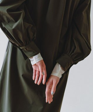 UNFILO 【撥水/軽量/ストレッチ】MOVE TEX ワンピース カーキ