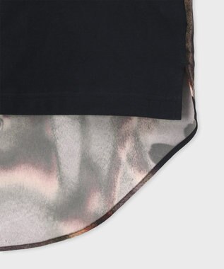 Paul Smith Field Flowers コンビTシャツ ブラック