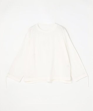 ANY シアーシャーリングスリーブニット エクリュ