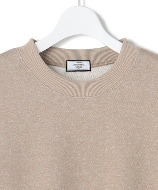 J.PRESS YORK STREET 【WOMEN】ラメ裏毛クルーネック スウェット ブラウン系